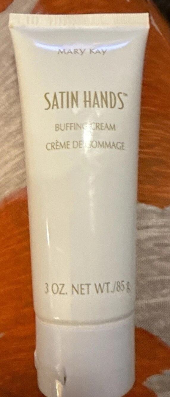 Mary Kay satin hands buffing cream 3 oz bottle